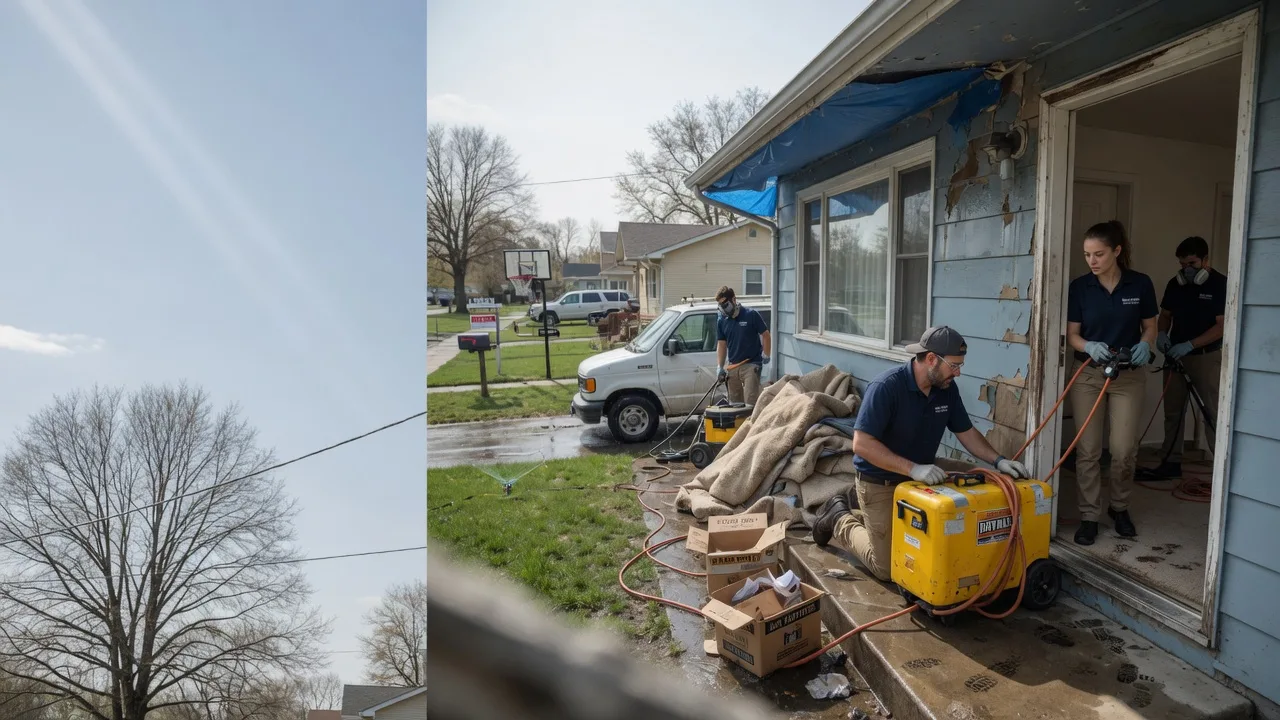 Basement Flood Cleanup in Pfeifer, KS near me